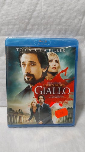 Giallo Blu-Ray Oöppnad & Inplastad