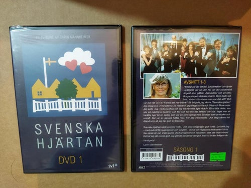 Svenska Hjärtan , dvd 1. DVD, NY, inplastad