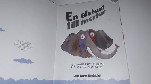 En elefant till morfar - Hans-Eric Hellberg (1988)