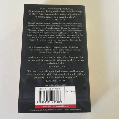 Pocket book The Da Vinci Code