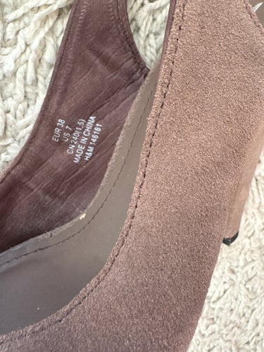 H&M Sandaletter slingbacks Brun, 38