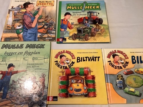 5 x Mulle Meck av George Johansson och Jens Ahlbom
