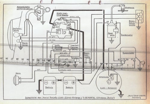 Zündapp Bella elschema