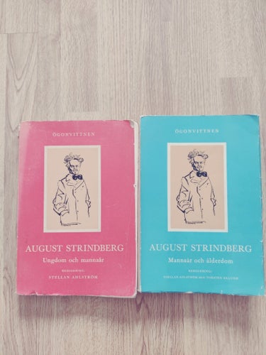 Ögonvittnen August Strindberg Ungdom och mannaår & Mannaår och ålderdom, 1959 &