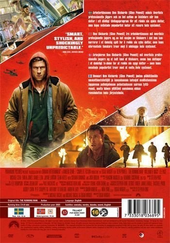 The Running Man 2025 128 Min DVD Ny Inplastad Pris 119 Frakt 44