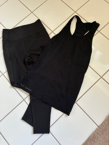 Träningsset Panos Emporio Linne & H&M Move Tights Svart XS/S