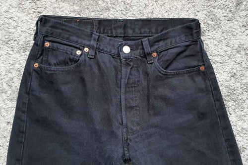 Levi's 501 svarta jeans