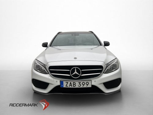 Mercedes-Benz C180 T 156hk AMG Pano Skinn P-Sensorer Drag