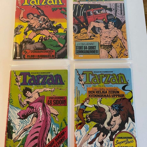 * 7x TARZAN *