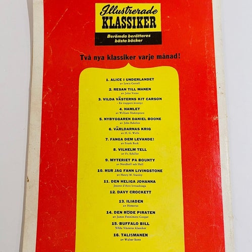 Illustrerade Klassiker Nr 5 , Första utgåva !