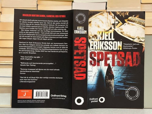 Spetsad av Kjell Eriksson, bok, Very Fine