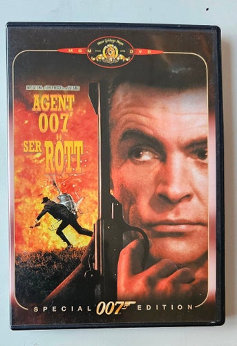 Agent 007 Ser Rött - Special 007 Edition DVD