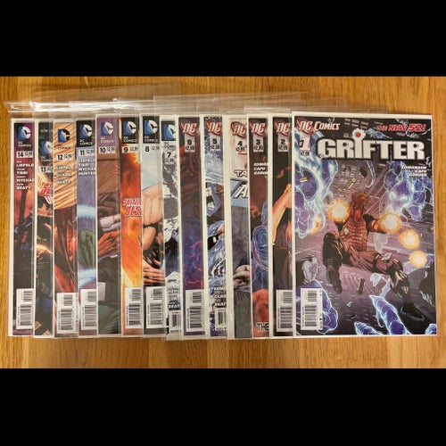 DC New 52 Grifter #1-14