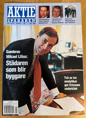 Aktiespararen 1999. Komplett årgång.