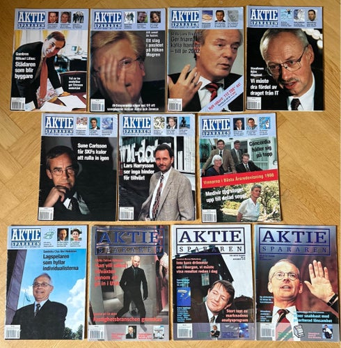 Aktiespararen 1999. Komplett årgång.
