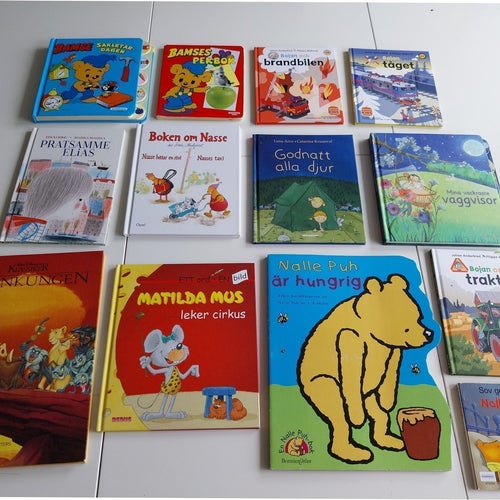 Mycket fint bokpaket. 13 böcker