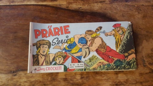 Prärie Serier / Davy Crocket / nr 45, 1962 / Gott skick