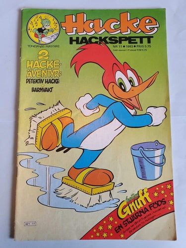 Hacke Hackspett nr 11 från 1983