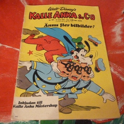 TIDNING, KALLE ANKA & CO, NR 19 - 1973