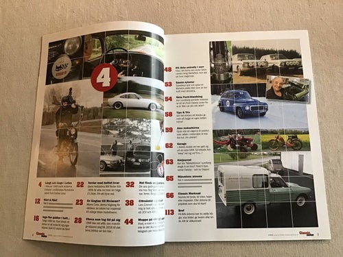 CLASSIC MOTOR NR 4 2020 CORTINA LOTUS,OPEL GT,CHEVROLET,MC SAMLING,MCB 1279,