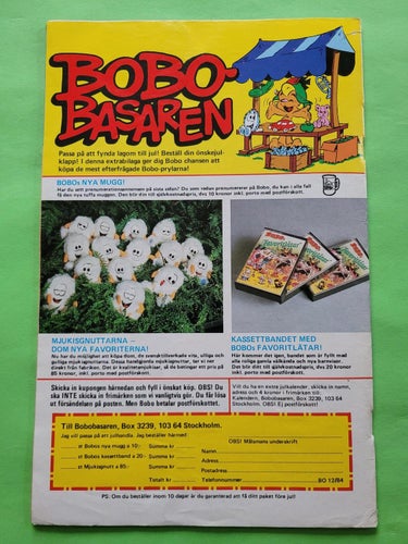 Bobo nr 12 från 1984