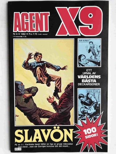 Agent X9 - 1982:6 Oläst!