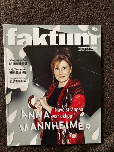 Faktum nr 148 Anna Mannheimer Hemlösas tidning Tiggaren som blev miljonär