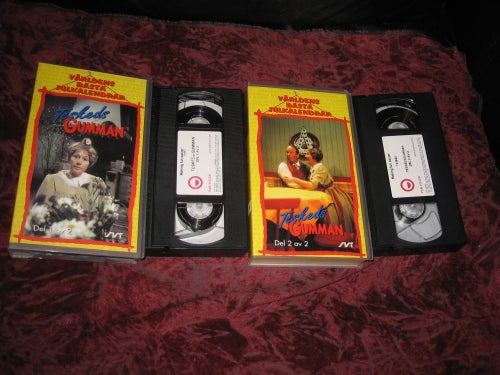TESKEDS GUMMAN (BIRGITTA ANDERSSON,CARL-GUSTAF LINDSTEDT) VHS