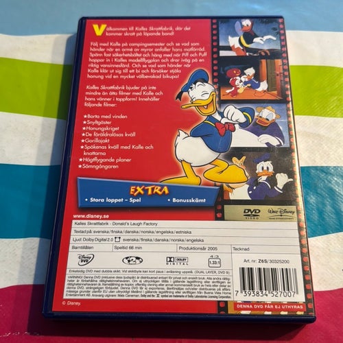 Kalles Skrattfabrik - Disney DVD
