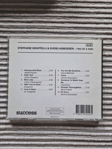 Stephane Grappelli & Svend Asmussen - Two of a Kind (CD)