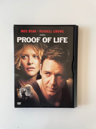 Proof of Life (DVD-Snapcase) Meg Ryan, Russell Crowe. Svensk utgåva.