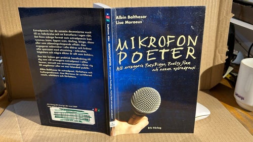 Mikrofonpoeter att arrangera poesibingo, poetry slam och annan estradpoesi, BM