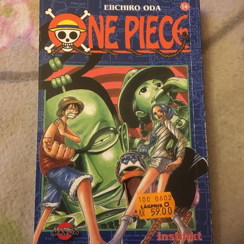 One Piece vol 14 - svenska manga anime shonen äventyr pirater