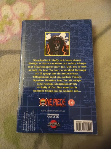 One Piece vol 14 - svenska manga anime shonen äventyr pirater