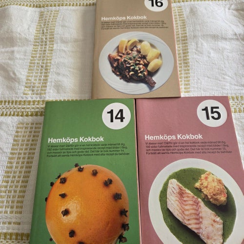 Hemköps Kokbok 14, 15, 16
