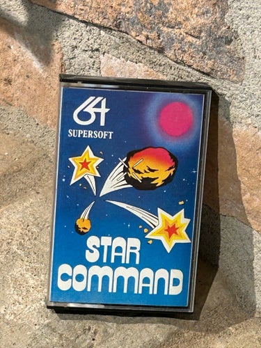 Star Command - Commodore 64 (C64) Kassett, Supersoft