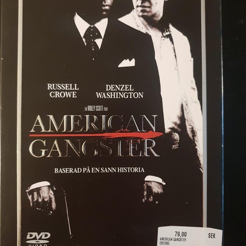 American gangster DVD