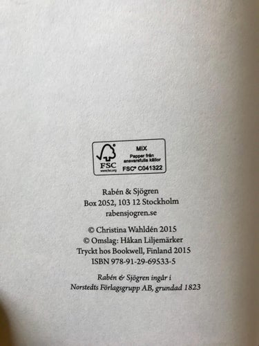 FRIPASSAGERAREN Christina Wahlen 2015