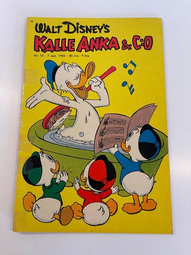 Kalle Anka  , Nr 10  - 1956