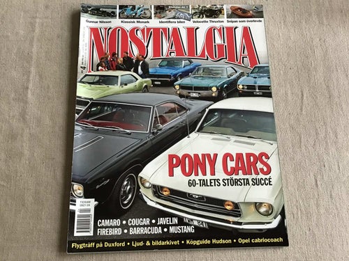 NOSTALGIA NR 4 2006 G NILSSON F1,OPEL,FLYG,MONARK,INDIAN,VINYL SAMLARE,INGELSTAD