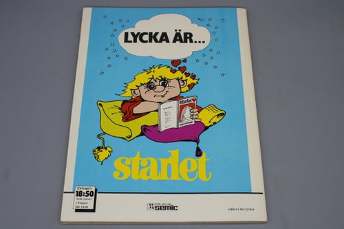 Jätte Starlet Album med Pop Almanacka 1981