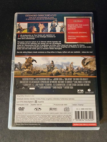 King Arthur - DVD - SVENSK TEXT