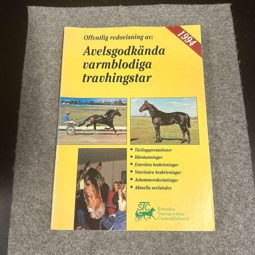 Avelsgodkända varmblodiga travhingstar - 1994