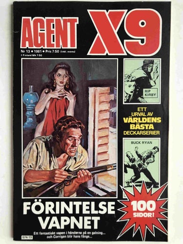 Agent X9 - 1981:13 VF-NM