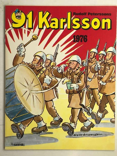 91:an Karlsson Julalbum 1976: VF-NM
