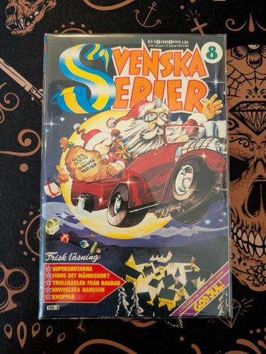 Svenska Serier, nr 8 (1980), inplastad, superfint skick