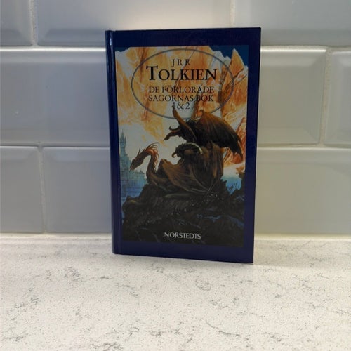 J.R.R. Tolkien - De förlorade sagornas bok 1 & 2, 1998 inbunden