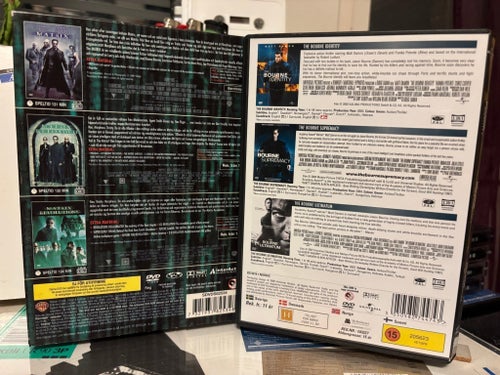 The Matrix Collection (3-pack) + The Bourne Identity (3-pack)