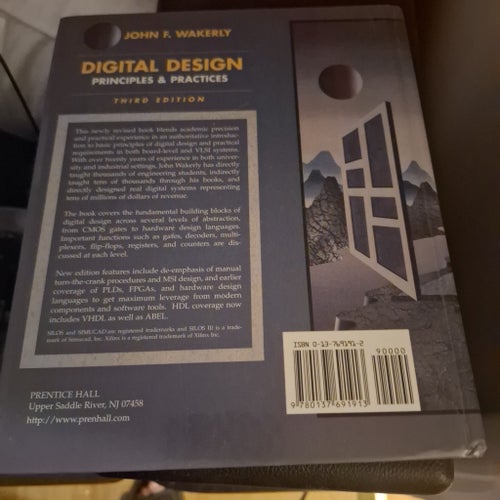Digital Design Principles & Practices av John F. Wakerly, tredje upplagan