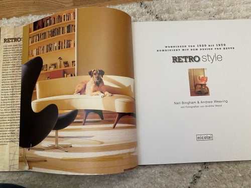 Retro Stil, Design, modernt, Stolar, Möbler, lampor, inredning, bok, Eames, Deco